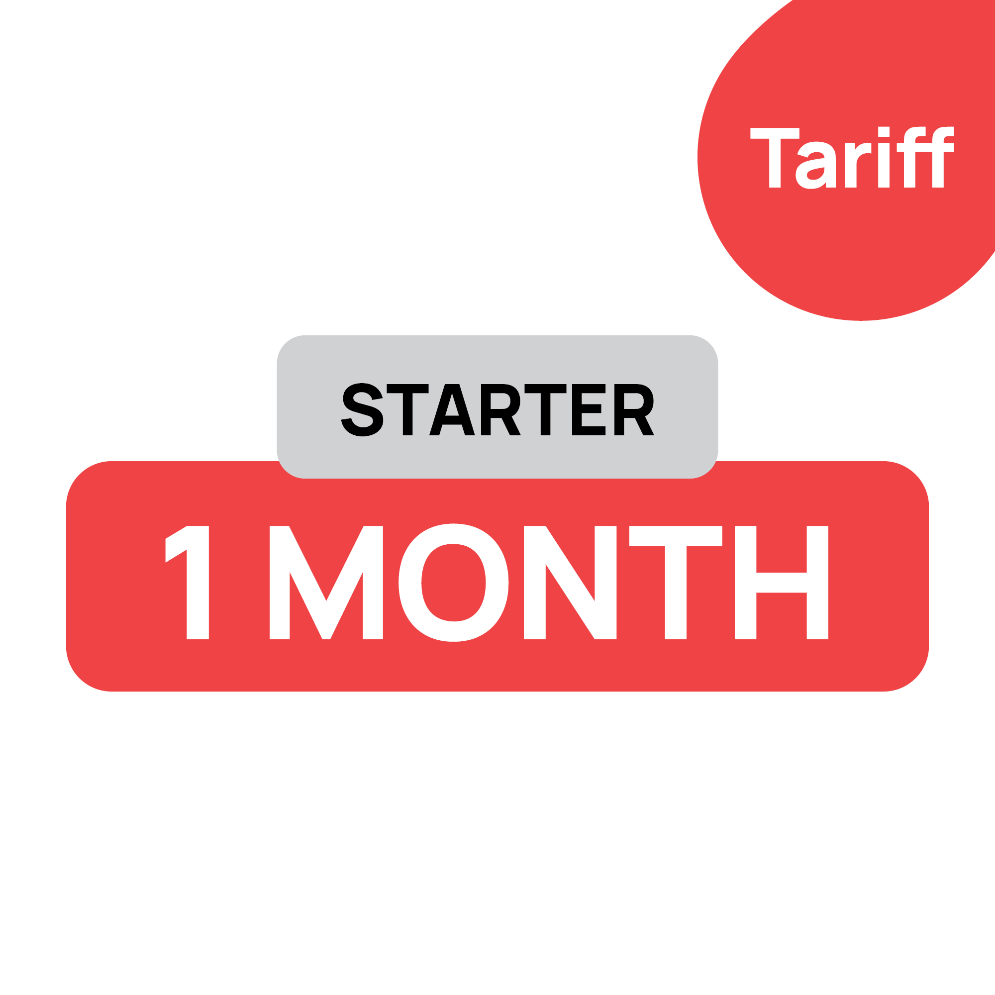 Subscription STARTER - 1 month